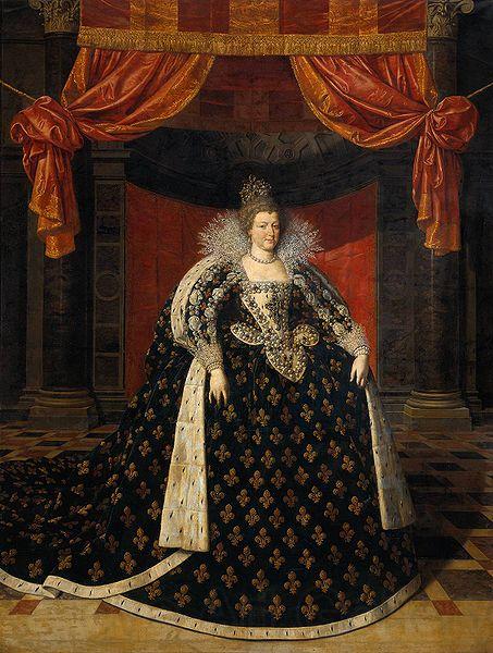 Frans Pourbus Portrait of Marie de Medici France oil painting art